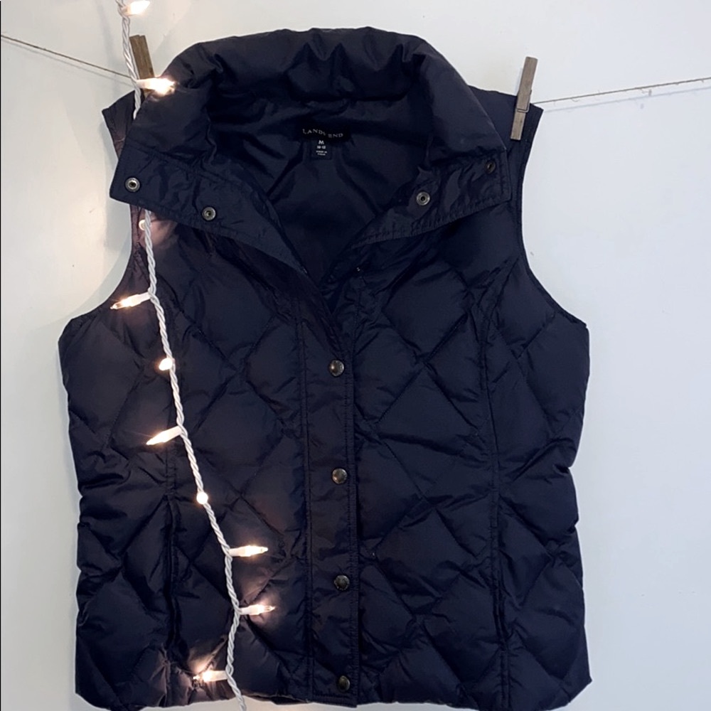 Land’s End Quilted Down Vest